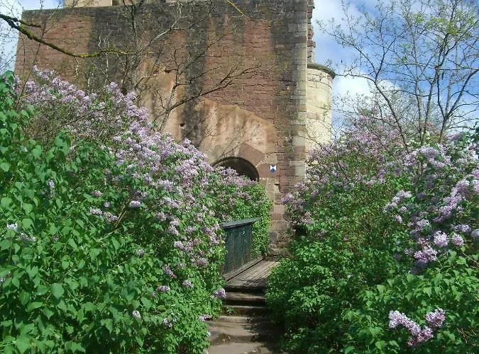 מלון Hotel-restaurant Burg-ramstein