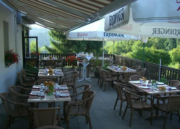 Hotel-restaurant Burg-ramstein מלון *