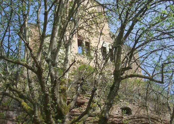 מלון Hotel-restaurant Burg-ramstein *