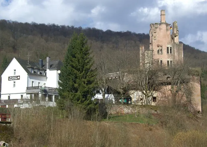 מלון Hotel-restaurant Burg-ramstein *